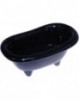 Mini Bañera de Cerámica, Negro