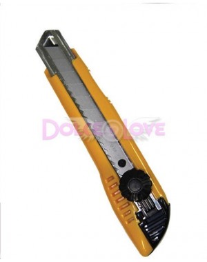 Cutter amarillo, 16.5cm