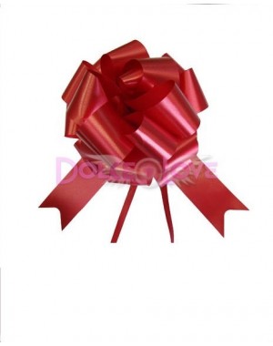 Lazo automático rojo, 5cm, 10u