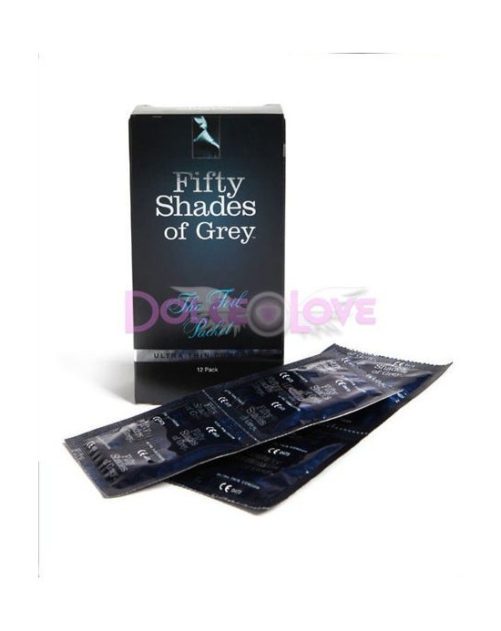 FIFTY SHADES OF GREY PRESERVATIVOS 12 PCS
