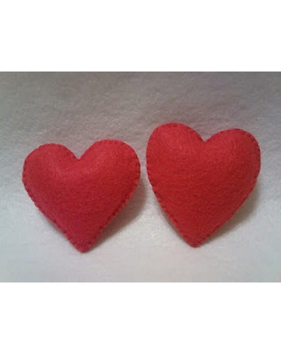 Stick On Corazones Pequeños Rojos [5 unidades]