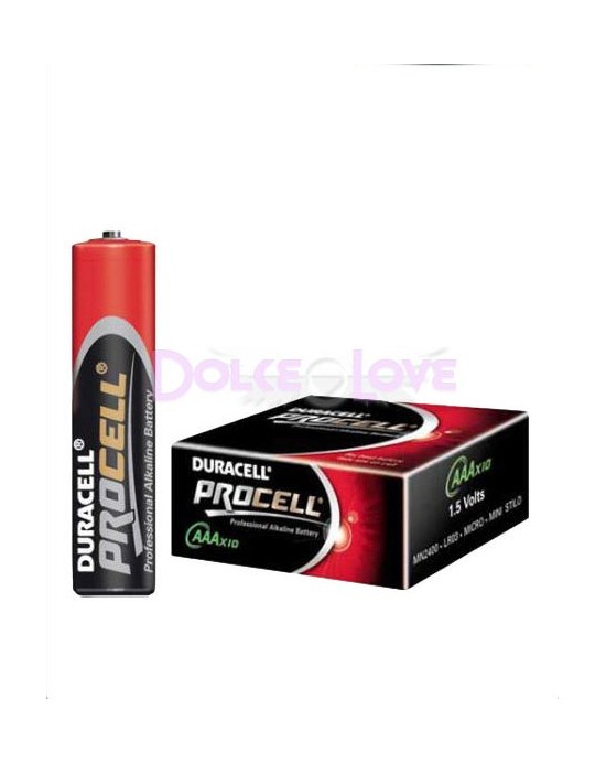 Pilas Duracell AAA, 10u