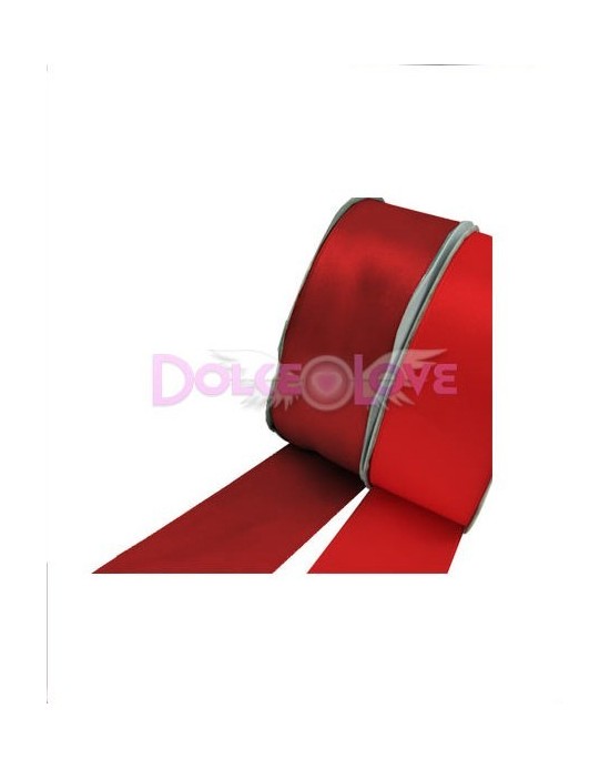 Cinta Saten 3cmx30m, Rojo
